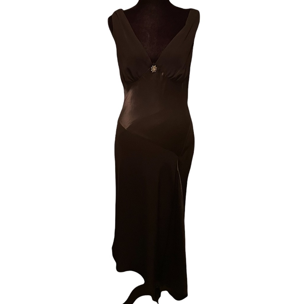 Vintage 90s Y2k Slip Dress Black Noir